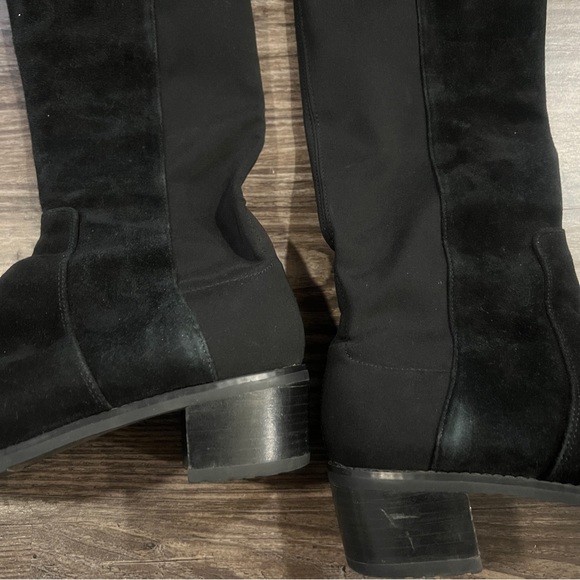 Stuart Weitzman 5050 knee high stretch riding boots size 37 - Picture 4 of 8